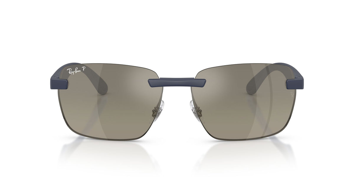 Ray-Ban 0RB4470CH63315J62 Sand Dark Blue/ Grey Gradient Polarized