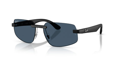 Ray-Ban 0RB4475CH601S1C60 Sand Black/ Polarized Blue