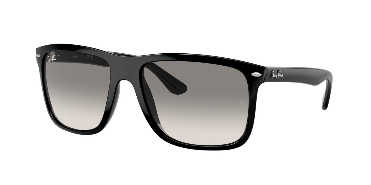 Ray-Ban Boyfriend Two 0RB4547 601/32 57 Black/ Light Grey 57 / Crystal / Injected / Injected