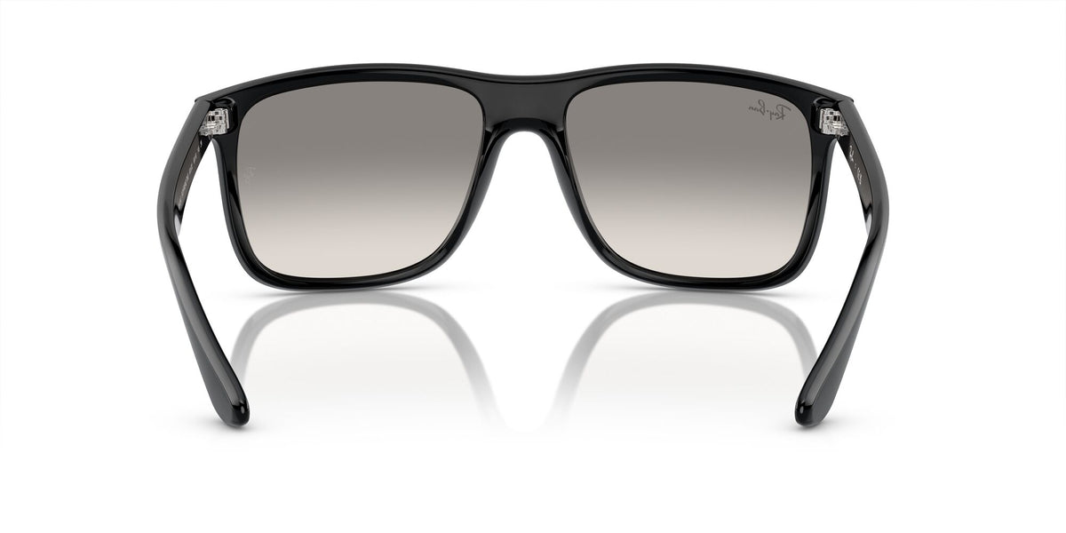 Ray-Ban Boyfriend Two 0RB4547 601/32 57 Black/ Light Grey 57 / Crystal / Injected / Injected