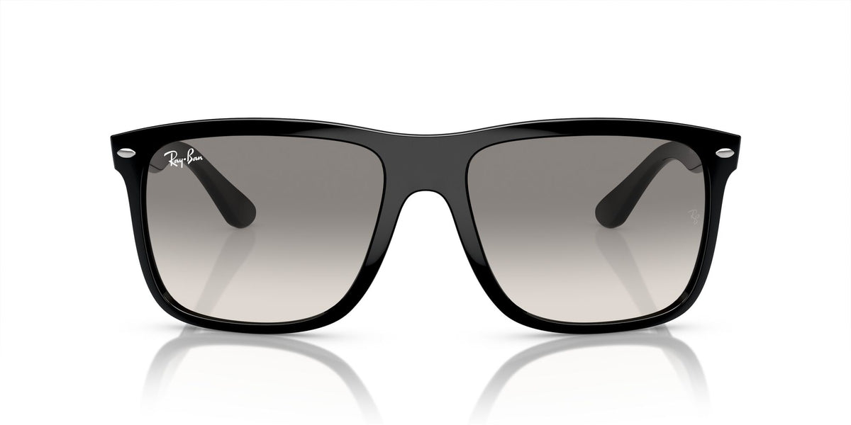 Ray-Ban Boyfriend Two 0RB4547 601/32 57 Black/ Light Grey 57 / Crystal / Injected / Injected