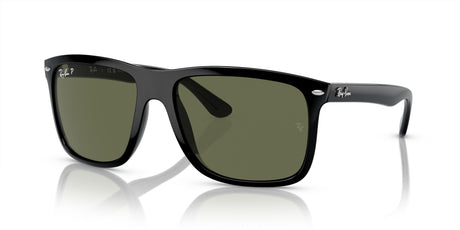 Ray-Ban Boyfriend Two 0RB4547 601/58 57 Black/ Green 57 / Crystal / Injected / Injected