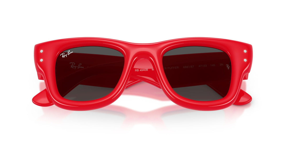 Ray Ban 0RB4940B 686187 47 Red/ Dark Grey