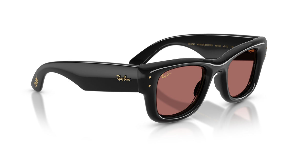 Ray-Ban 0RB49406016947 Black/ Dark Violet