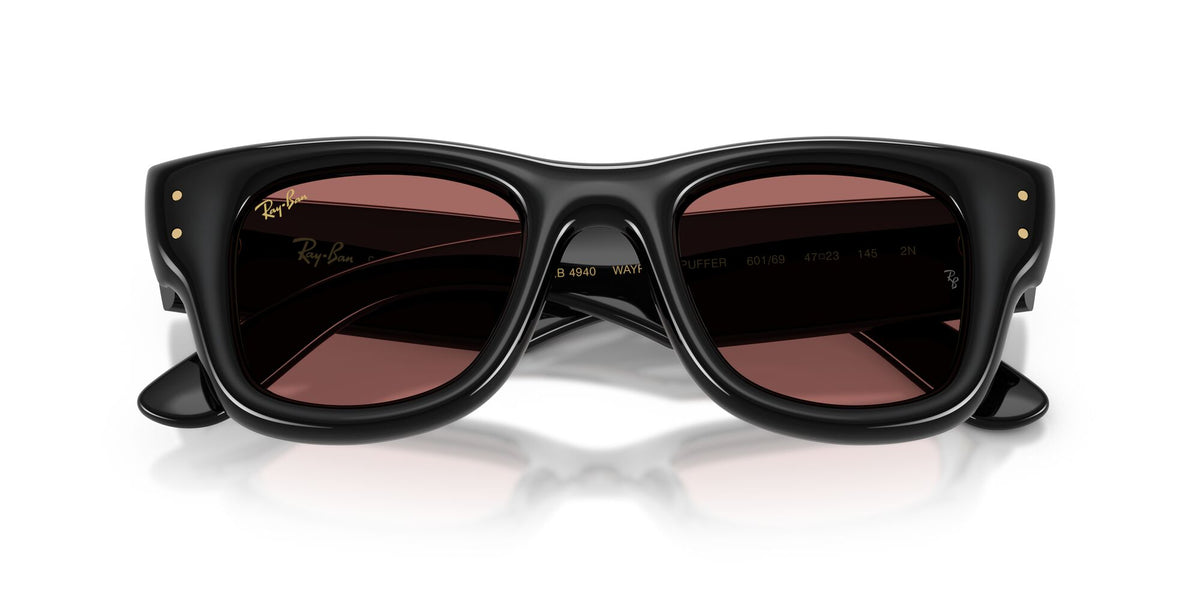 Ray-Ban 0RB49406016947 Black/ Dark Violet