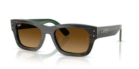 Ray Ban 0RB7683S 140285 55 Green/ Gradient Brown