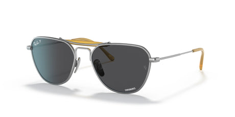 RB 8064 Ray-Ban  Silver / Polarised Dark Grey Classic 53 53 / Crystal / Titanium / Titanium