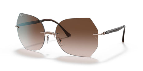 RB 8065 Ray-Ban  Brown / Brown Gradient 62 62 / Polyamide / Titanium / Titanium
