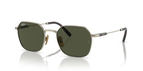 Ray-Ban Jim Titanium 0RB8094 926531 53 Gold/ Green 53 / Crystal / Titanium / Titanium