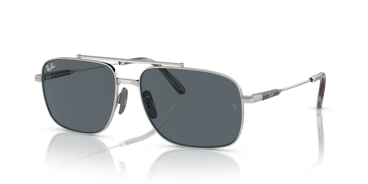 Ray-Ban Michael Titanium 0RB8096 9209R5 59 Silver/ Blue 59 / Crystal / Titanium / Titanium