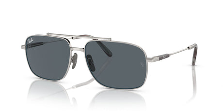 Ray-Ban Michael Titanium 0RB8096 9209R5 59 Silver/ Blue 59 / Crystal / Titanium / Titanium