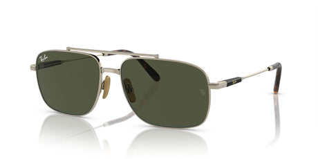Ray-Ban Michael Titanium 0RB8096 926531 59 Gold/ Green 59 / Crystal / Titanium / Titanium