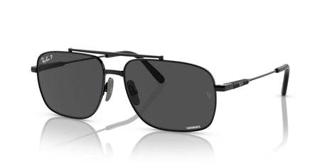 Ray-Ban Michael Titanium 0RB8096 9267K8 59 Black/ Dark Grey 59 / Crystal / Titanium / Titanium