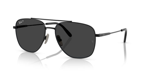 Ray-Ban William Titanium 0RB8097 926748 59 Black/ Polarised Black