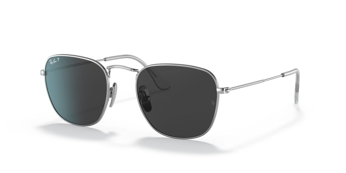 Ray-Ban Frank 0RB8157 920948 51 Silver/ Black 51 / Crystal / Titanium / Titanium
