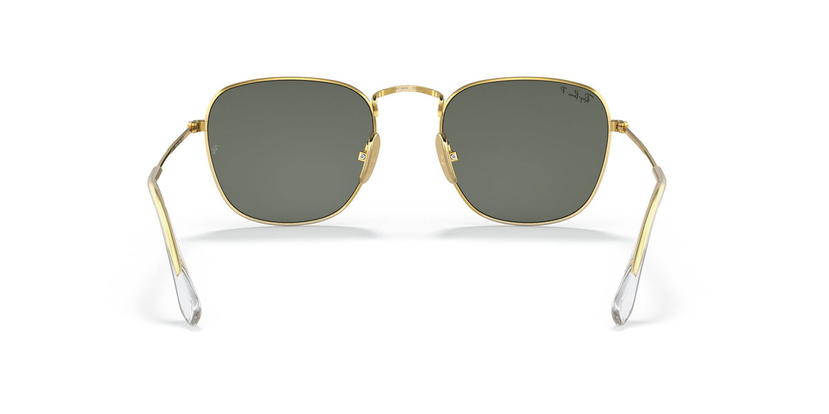RB 8157 Ray-Ban Frank Gold / Polarised Green Classic G-15 51 51 / Crystal / Titanium / Titanium