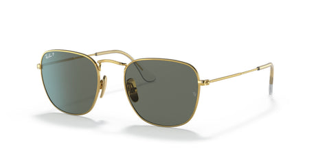 RB 8157 Ray-Ban Frank Gold / Polarised Green Classic G-15 51 51 / Crystal / Titanium / Titanium