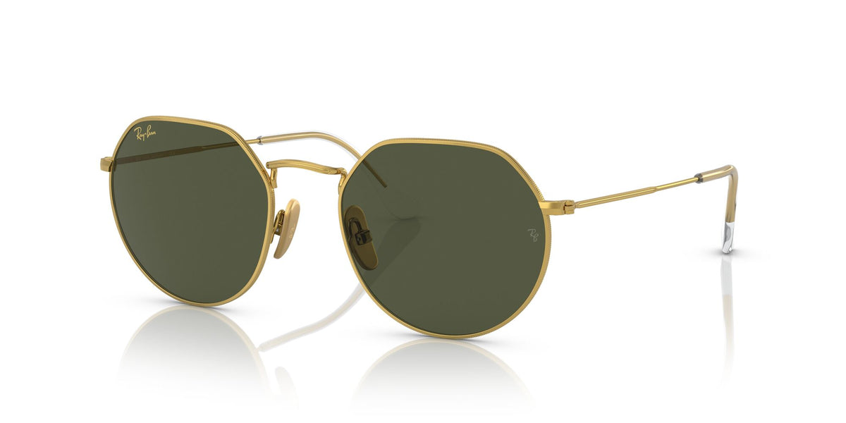 Ray-Ban0RB8165 921631 53 Gold/ Green 53 / Crystal / Titanium / Titanium