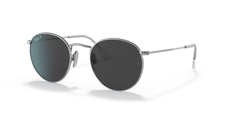 RB 8247 Ray-Ban Round Silver / Polarised Black 47 47 / Crystal / Titanium / Titanium