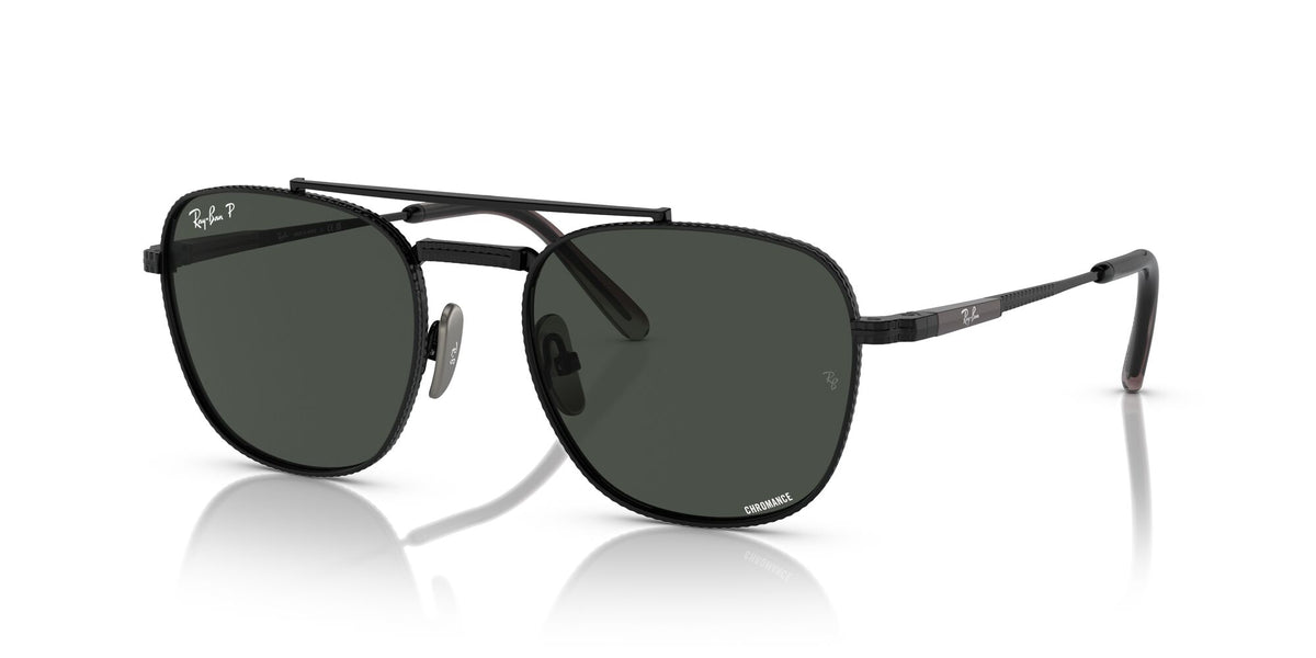 RB 8258 Ray-Ban Frank Ii Titanium Black / Dark Grey 51 51 / Crystal / Titanium / Titanium