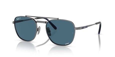 RB 8258 Ray-Ban Frank Ii Titanium Gunmetal / Blue 54 54 / Crystal / Titanium / Titanium