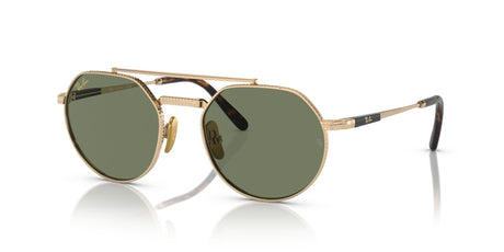 Ray-Ban Jack Ii Titanium 0RB8265 313852 53 Gold/ Green 53 / Crystal / Titanium / Titanium