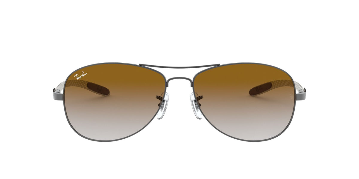 RB 8301 Ray-Ban Rb8301 Gunmetal / Brown 59 59 / Polycarbonate / Steel / Carbon Fiber