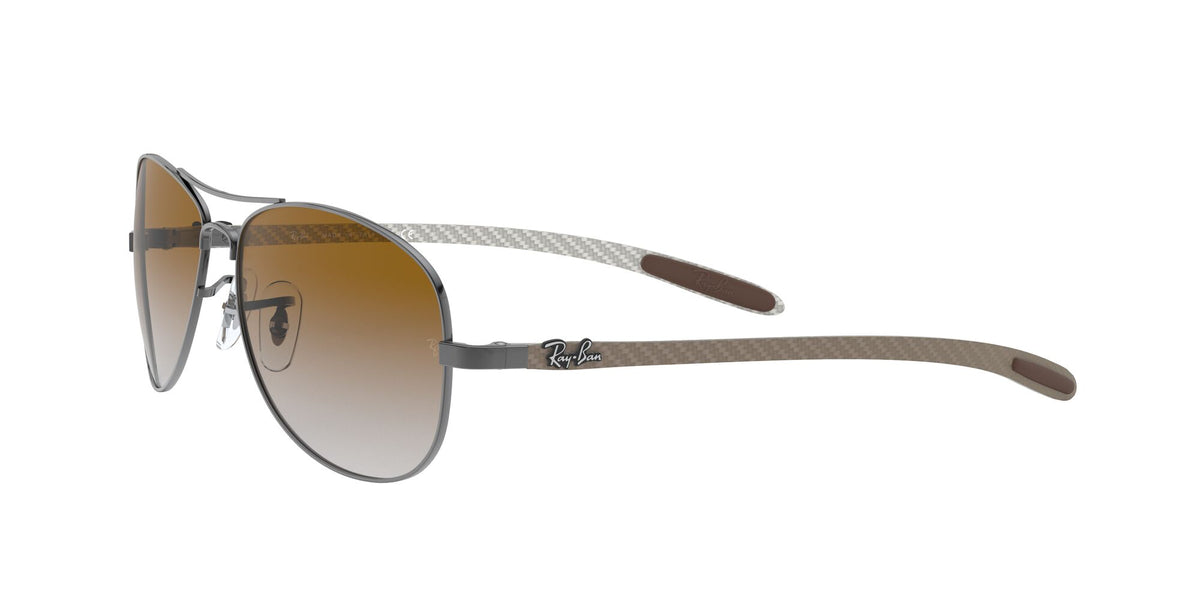 RB 8301 Ray-Ban Rb8301 Gunmetal / Brown 59 59 / Polycarbonate / Steel / Carbon Fiber