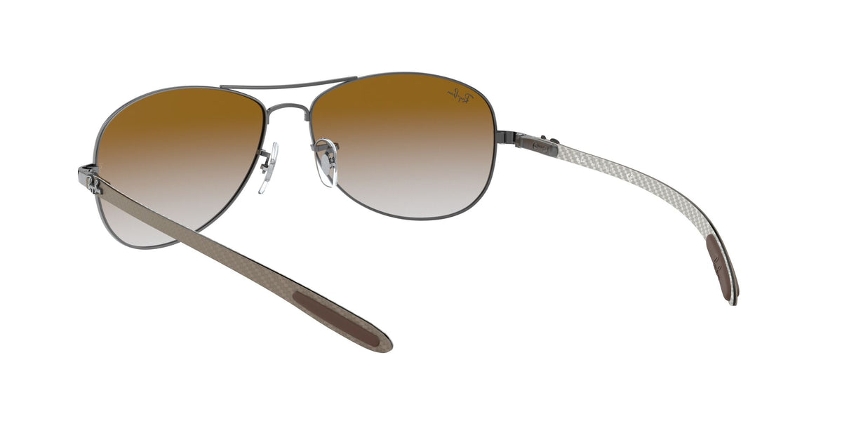 RB 8301 Ray-Ban Rb8301 Gunmetal / Brown 59 59 / Polycarbonate / Steel / Carbon Fiber