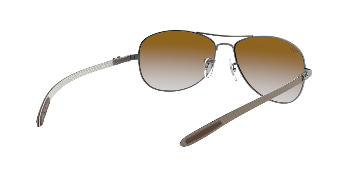 RB 8301 Ray-Ban Rb8301 Gunmetal / Brown 59 59 / Polycarbonate / Steel / Carbon Fiber