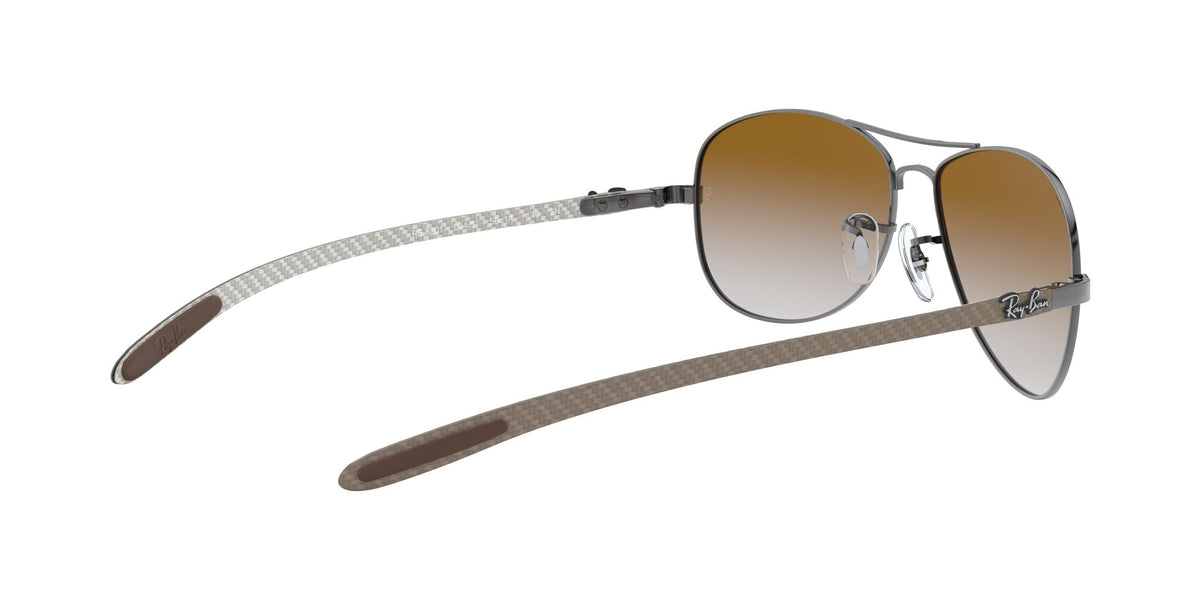 RB 8301 Ray-Ban Rb8301 Gunmetal / Brown 59 59 / Polycarbonate / Steel / Carbon Fiber