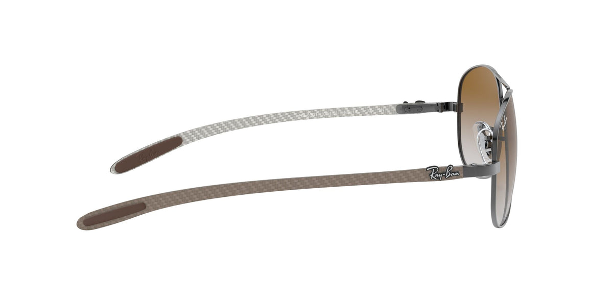 RB 8301 Ray-Ban Rb8301 Gunmetal / Brown 59 59 / Polycarbonate / Steel / Carbon Fiber