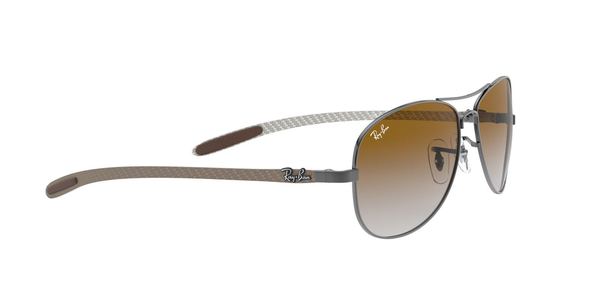 RB 8301 Ray-Ban Rb8301 Gunmetal / Brown 59 59 / Polycarbonate / Steel / Carbon Fiber