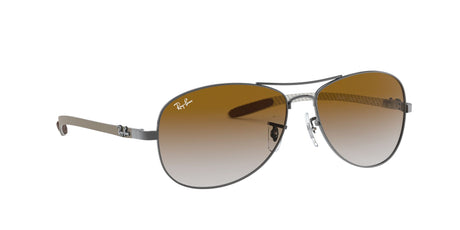 RB 8301 Ray-Ban Rb8301 Gunmetal / Brown 59 59 / Polycarbonate / Steel / Carbon Fiber