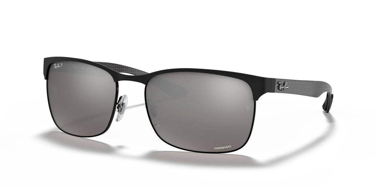 Ray-Ban0RB8319CH 186/5J 60 Black/ Silver 60 / Polycarbonate / Metal / Carbon Fiber