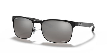 Ray-Ban  0RB8319CH 186/5J 60 Black/ Silver 60 / Polycarbonate / Metal / Carbon Fiber