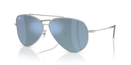 Ray-Ban Aviator Reverse 0RBR0101S 003/GA 59 Silver/ Light Blue 59 / Polyamide Bio / Metal / Metal