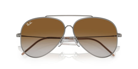 Ray-Ban Aviator Reverse 0RBR0101S 004/CB 59 Gunmetal/ Brown 59 / Polyamide Bio / Metal / Metal