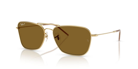 Ray-Ban Caravan Reverse 0RBR0102S 001/83 61 Arista/ Polarised Dark Brown