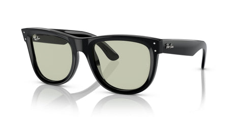 Ray-Ban Wayfarer Reverse 0RBR0502SF 6677/2 53 Black/ Light Green