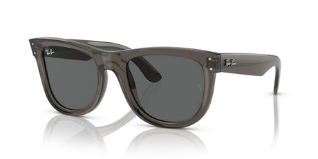 Ray-Ban Wayfarer Reverse 0RBR0502SF 6707GR 53 Transparent Dark Grey/ Dark Grey