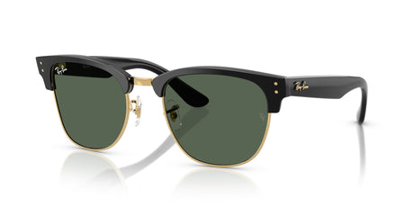 Ray-Ban Clubmaster Reverse 0RBR0504S 6677VR 51 Black On Arista/ Dark Green