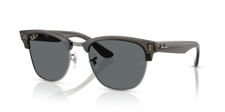 Ray-Ban Clubmaster Reverse 0RBR0504S 670781 54 Transparent Dark Grey On Gunmetal/ Polarised Dark Grey