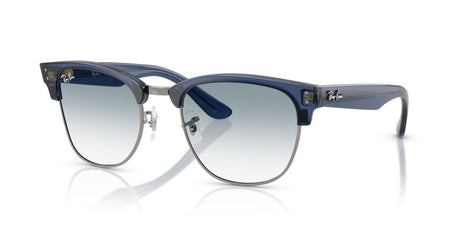 Ray-Ban Clubmaster Reverse 0RBR0504S 670879 51 Transparent Navy Blue On Gunmetal/ Clear Gradient Blue