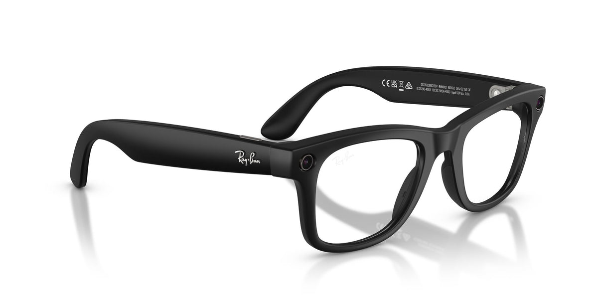 Ray-Ban Meta WAYFARER 0RW4012601S1Z50Black/ Clear/Grey