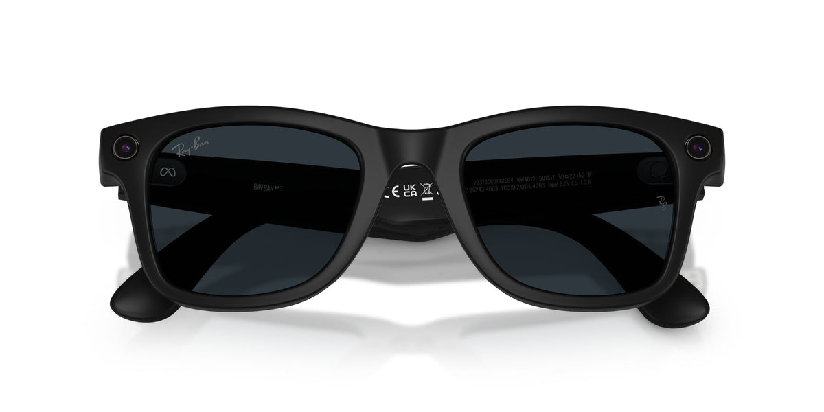 Ray-Ban Meta WAYFARER 0RW4012601S1Z50Black/ Clear/Grey