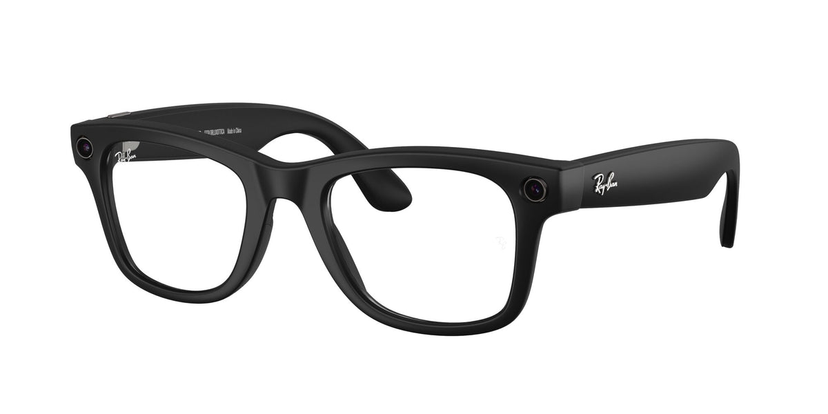 Ray-Ban Meta WAYFARER 0RW4012601SSB50 Black/ Clear