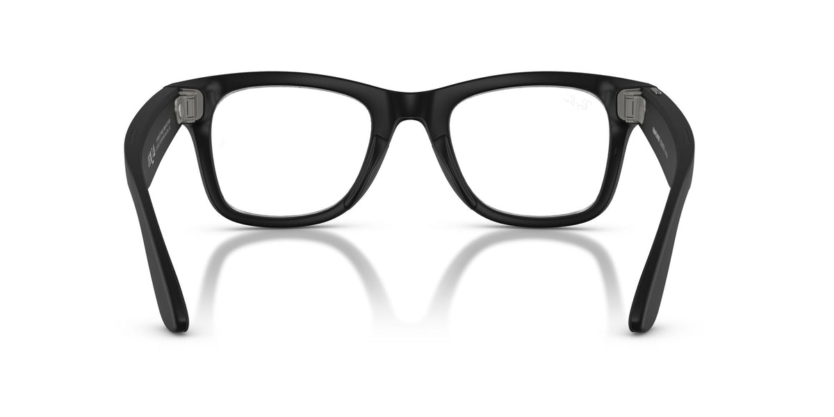 Ray-Ban Meta WAYFARER 0RW4012601SSB50 Black/ Clear