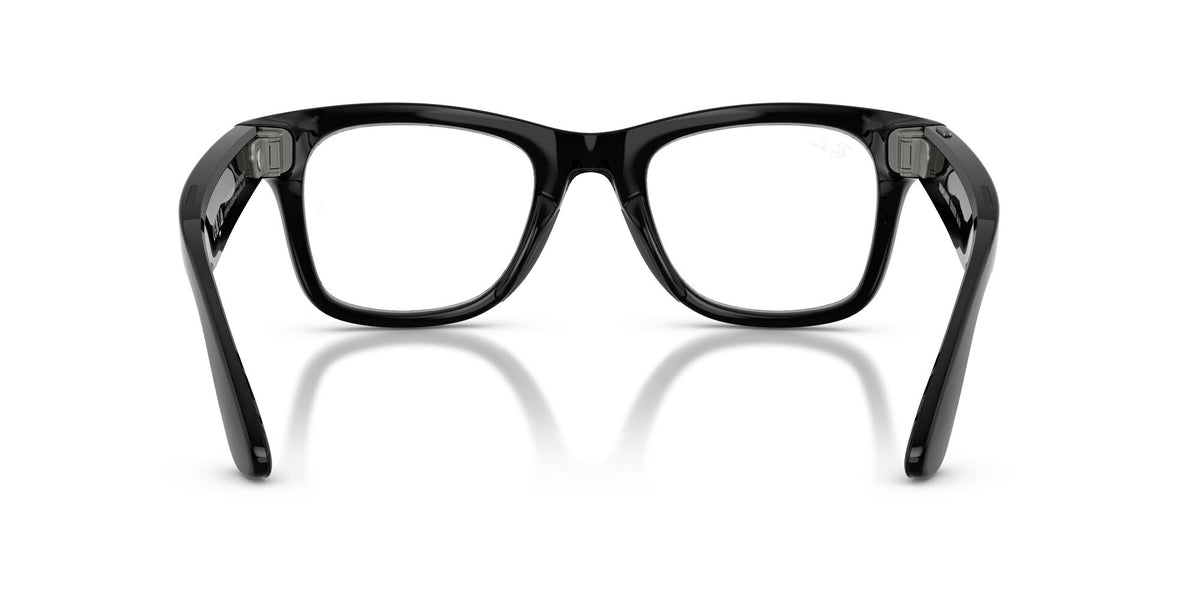 Ray-Ban Meta WAYFARER 0RW4012601/1M53Black/ Clear/Graphite Green