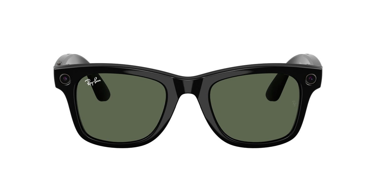 Ray-Ban Meta WAYFARER 0RW4012601/7150Black/ G-15 Green